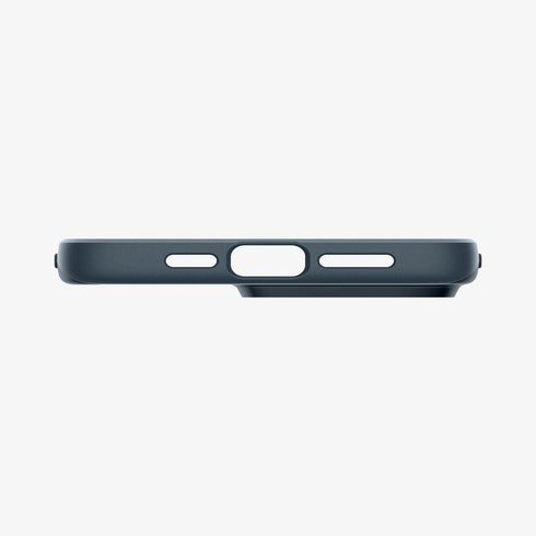 ACS06544 - iPhone 15 Pro Max Case Thin Fit in black showing the back
